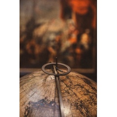 French Antique Globe